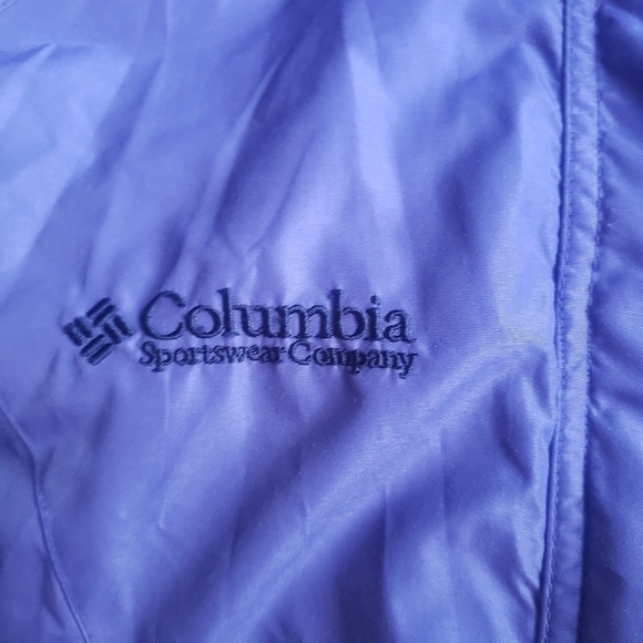 COLUMBIA WOMEN'S PURPLE GIZZMO SKI WINTER JACKET SHELL LARGE X-LARGE* - Picture 8 of 14